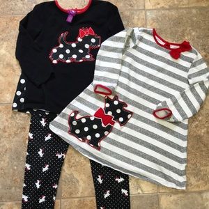 Toddler Girl Matching Set and Coordinating Dress